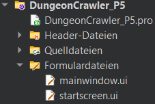 Screenshot Dungeon Crawler ui files